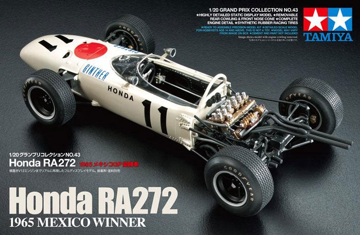 Tamiya 20043 1/20 Honda F1 RA272 Model Car Kit
