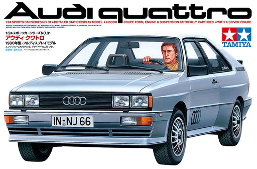 Tamiya 24031 1/24 Audi Quattro Model Kit