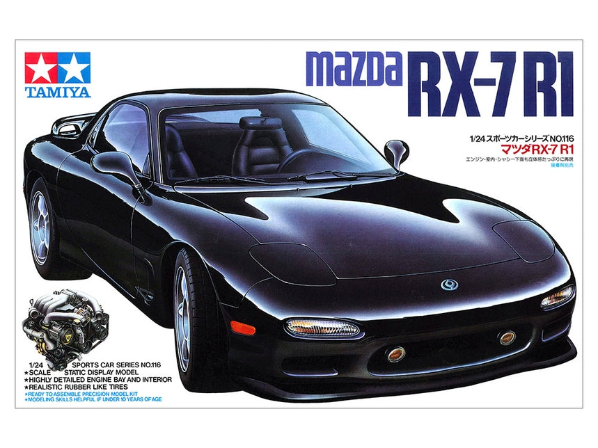 Tamiya 24116 1/24 Mazda RX-7 R1 Model Car Kit