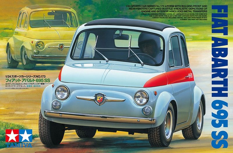 Tamiya 24173 1/24 Fiat Abarth 695 SS Model Kit