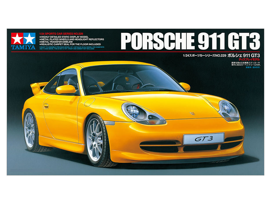 Tamiya 24229 1/24 Porsche 911 GT3 Model Car Kit