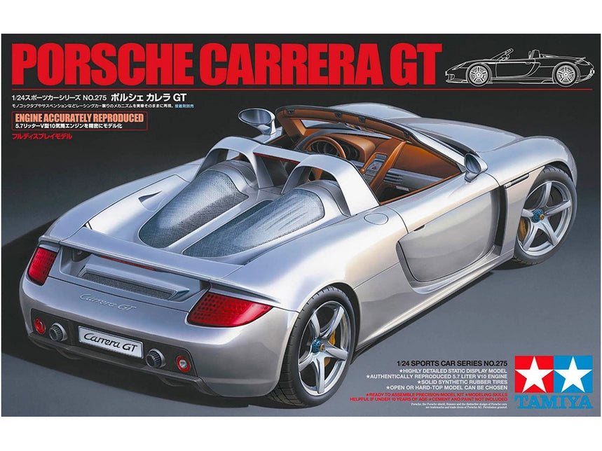 Tamiya 24275 1/24 Porsche Carrera GT Model Kit