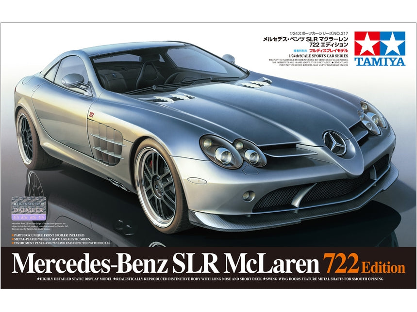 Tamiya 24317 1/24 Mercedes-Benz SLR722 Model Kit