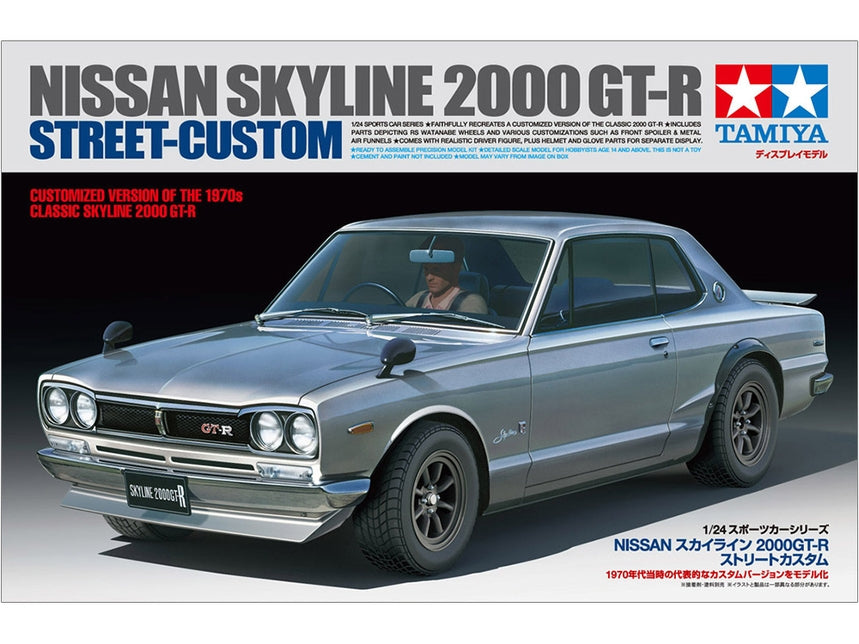 Tamiya 24335 1/24 Nissan Skyline 2000 GT-R Plastic Model Kit