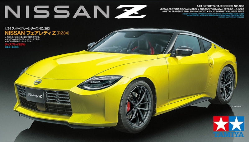 Tamiya 24363 1/24 Nissan Z Plastic Model Kit