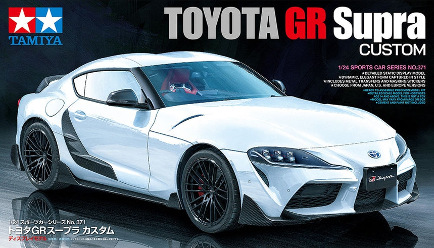 Tamiya 24371 1/24 Toyota GR Supra Custom Model Car Kit