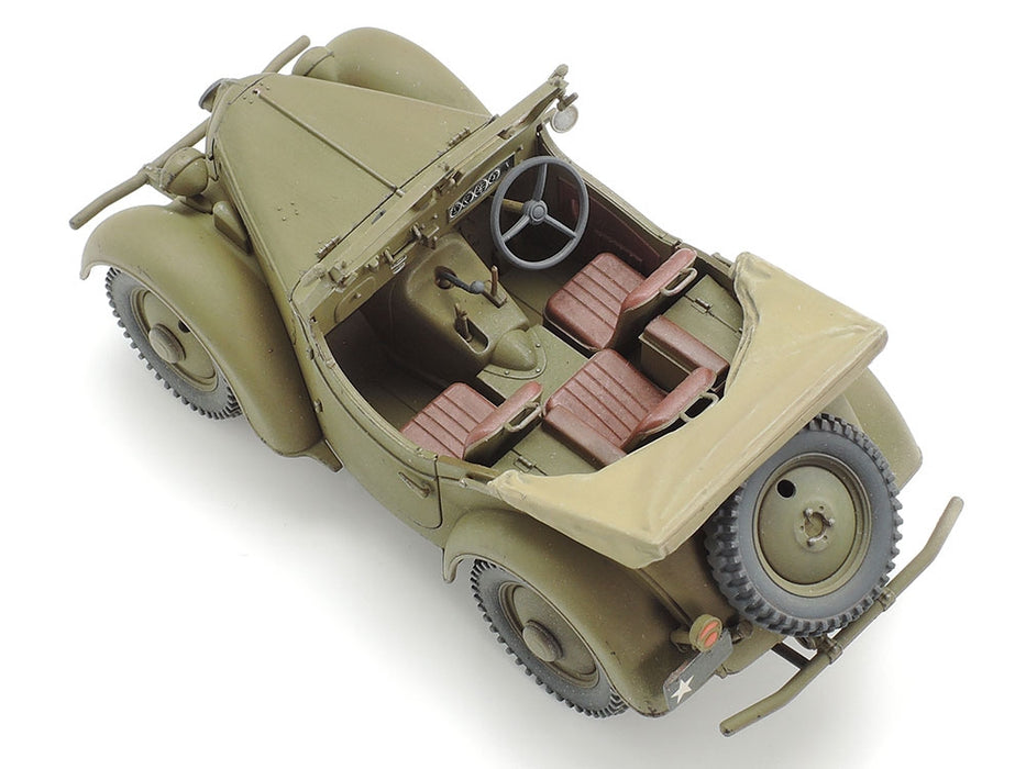 Tamiya 25203 1/48 Kawasaki Ki-61-Id Hien Tony Plane with 4×4 Kurogane Vehicle Model Kit