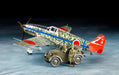 Tamiya 25203 1/48 Kawasaki Ki-61-Id Hien Tony Plane with 4×4 Kurogane Vehicle Model Kit