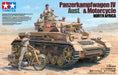 Tamiya 25208 1/48 German Panzer IV Ausf.F Motorcycle Set Model Kit