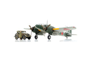 Tamiya 25217 1/48 Mitsubishi Ki-46 III Type 100 & 4x4 Light Vehicle Kurog Model Kit