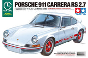 Tamiya 28103 1/24 White Porsche 911 Carrera RS 2.7 Snap (CLIC LOC) Model Kit