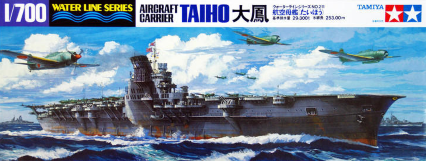 Tamiya 31211 1/700 IJN Taiho Aircraft Carrier Waterline Model Kit