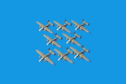 Tamiya 31515 1/700 B-25 Mitchell Bomber 16 Aircraft Kit