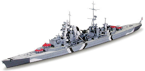 Tamiya 31805 1/700 German Prinz Eugen Heavy Cruiser Waterline Model Ship Kit