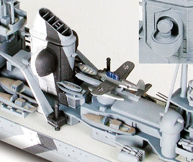 Tamiya 31805 1/700 German Prinz Eugen Heavy Cruiser Waterline Model Ship Kit