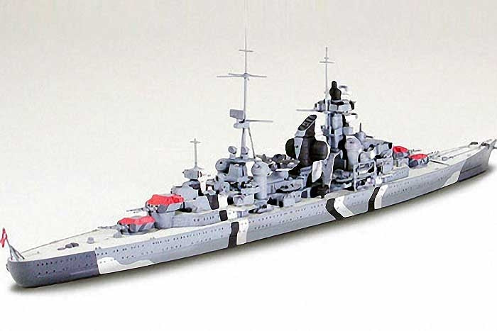 Tamiya 31805 1/700 German Prinz Eugen Heavy Cruiser Waterline Model Ship Kit