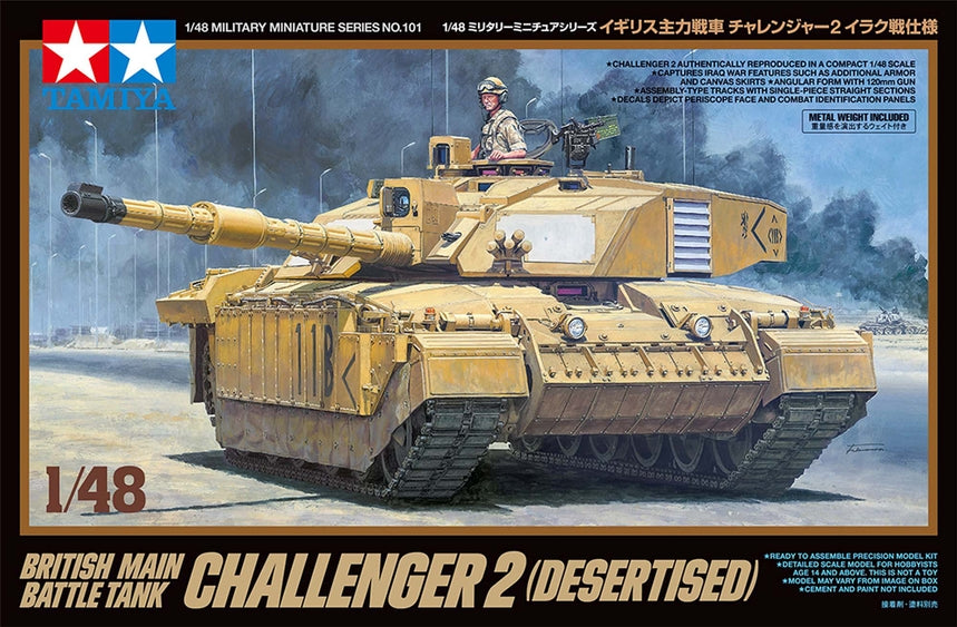 Tamiya 32601 1/35 British Main Battle Tank Challenger 2 Model Kit