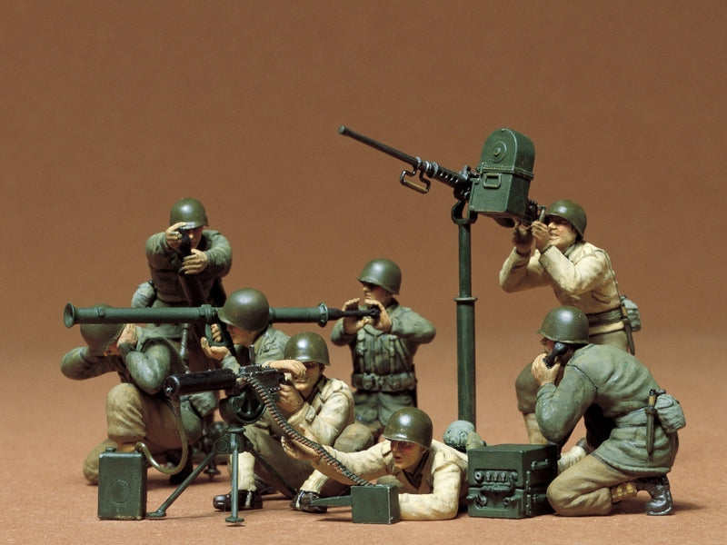 Tamiya 35086 1/35 US Gun and Mortar Team Figure Set Kit