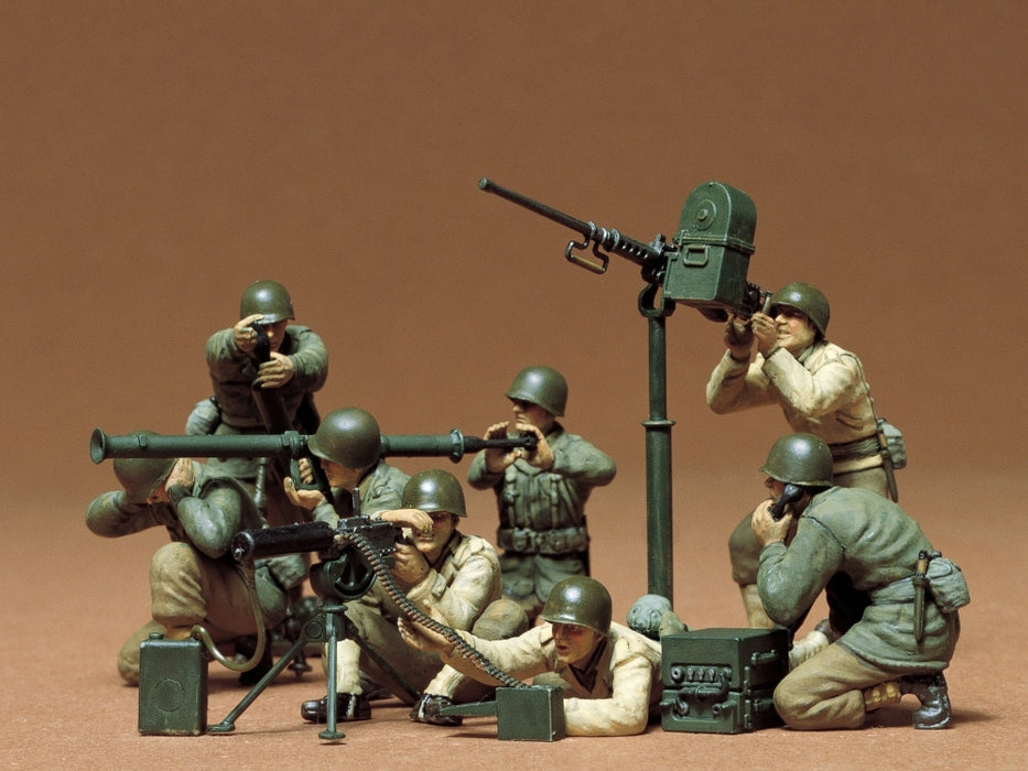 Tamiya 35086 1/35 US Gun and Mortar Team Figure Set Kit