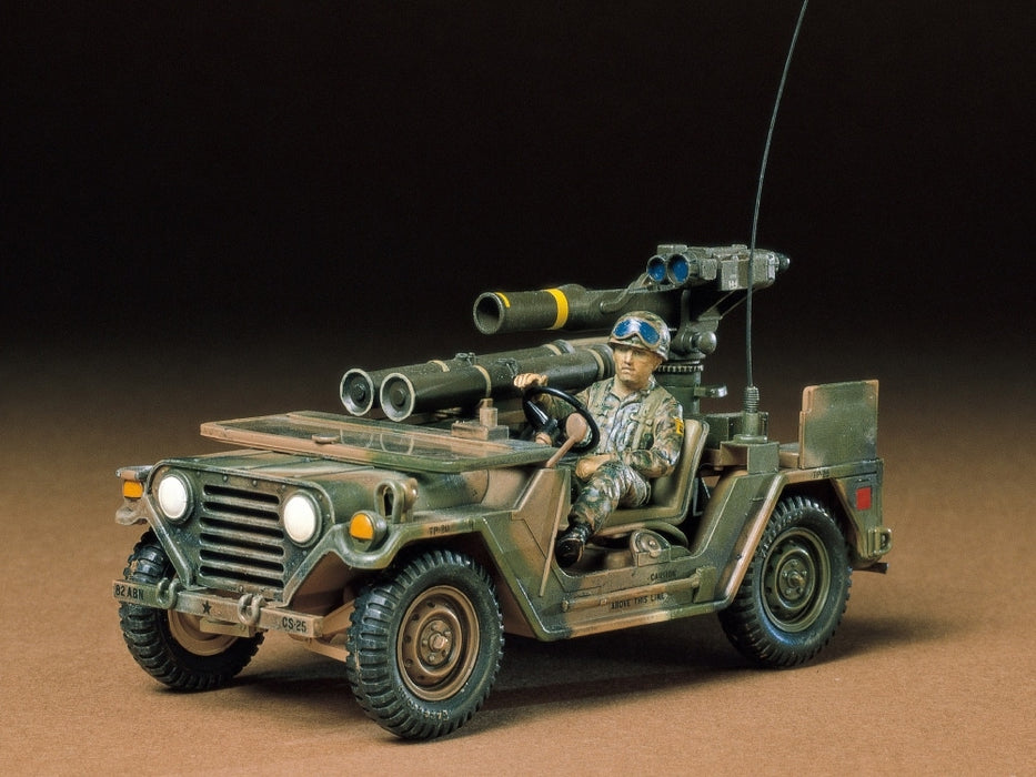 Tamiya 35125 1/35 U.S. M151A2 with Tow Launcher Model Kit