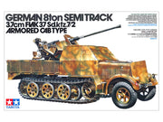 Tamiya 35144 1/35 German Flak 37 SD.KFZ.7/2 Anti-Aircraft Cannon Model Kit