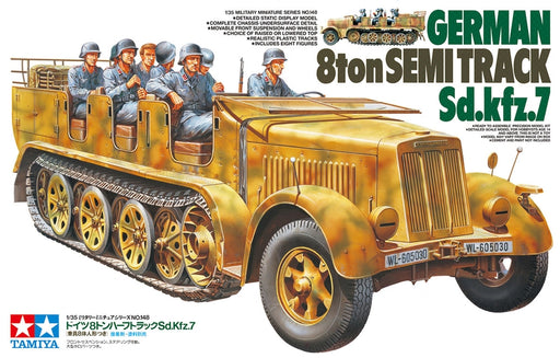 Tamiya 35148 1/35 German 8Ton Semi Track sd.kfz.7 Re-Issue Limited Edition Model Kit