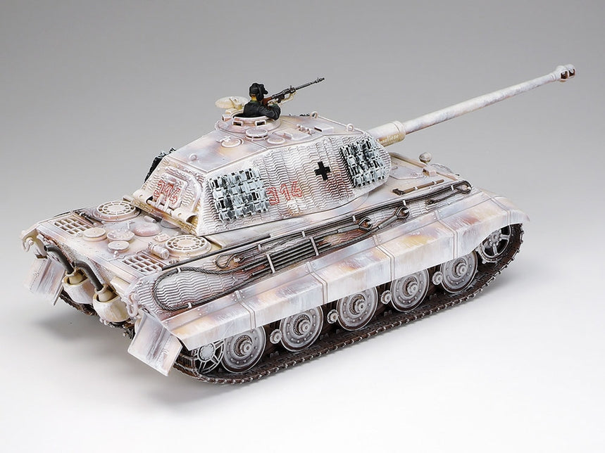 Tamiya 35169 1/35 German King Tiger Porsche Turret Model Tank Kit