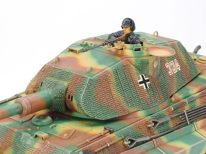 Tamiya 35169 1/35 German King Tiger Porsche Turret Model Tank Kit