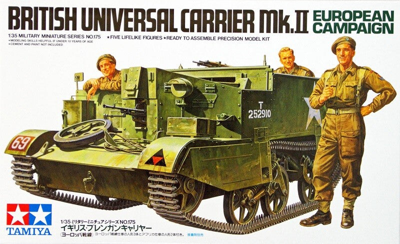 Tamiya 35175 1/35 Universal Carrier Mk.II Model Kit