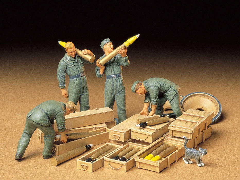 Tamiya 35188 1/35 German Tank Ammo-Loading Crew Figures Model Kit