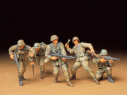 Tamiya 35196 1/35 German Front Line Infantrymen Set Model Figures Kit