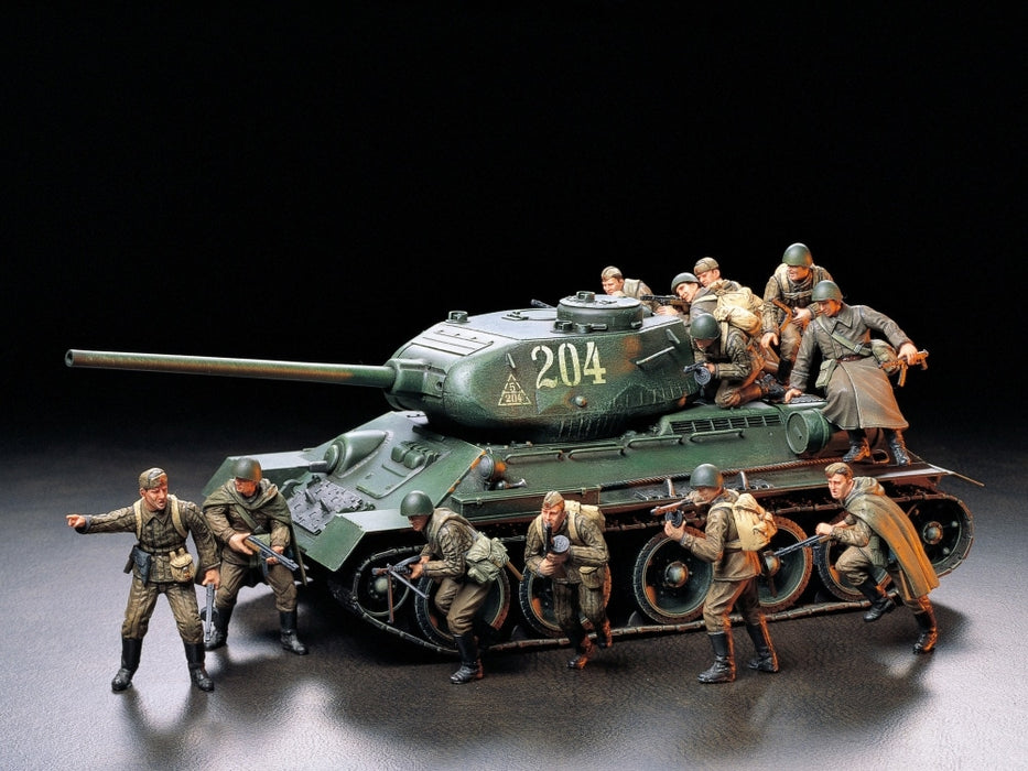 Tamiya 35207 1/35 Russian Assault Infantry Figure Set
