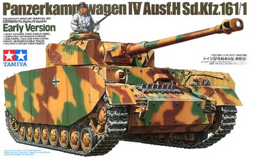 Tamiya 35209 1/35 German Pz Kpfw IV Ausf. H Early Ver. Tank Model Kit