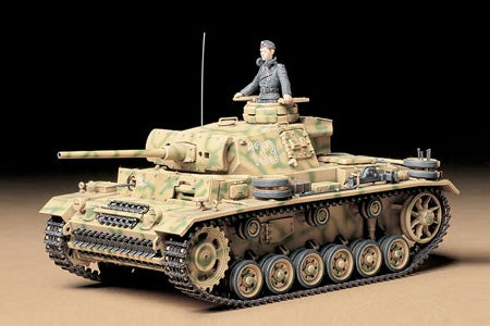 Tamiya 35215 1/35 German Pzkpfw III Ausf.L Model Tank Kit