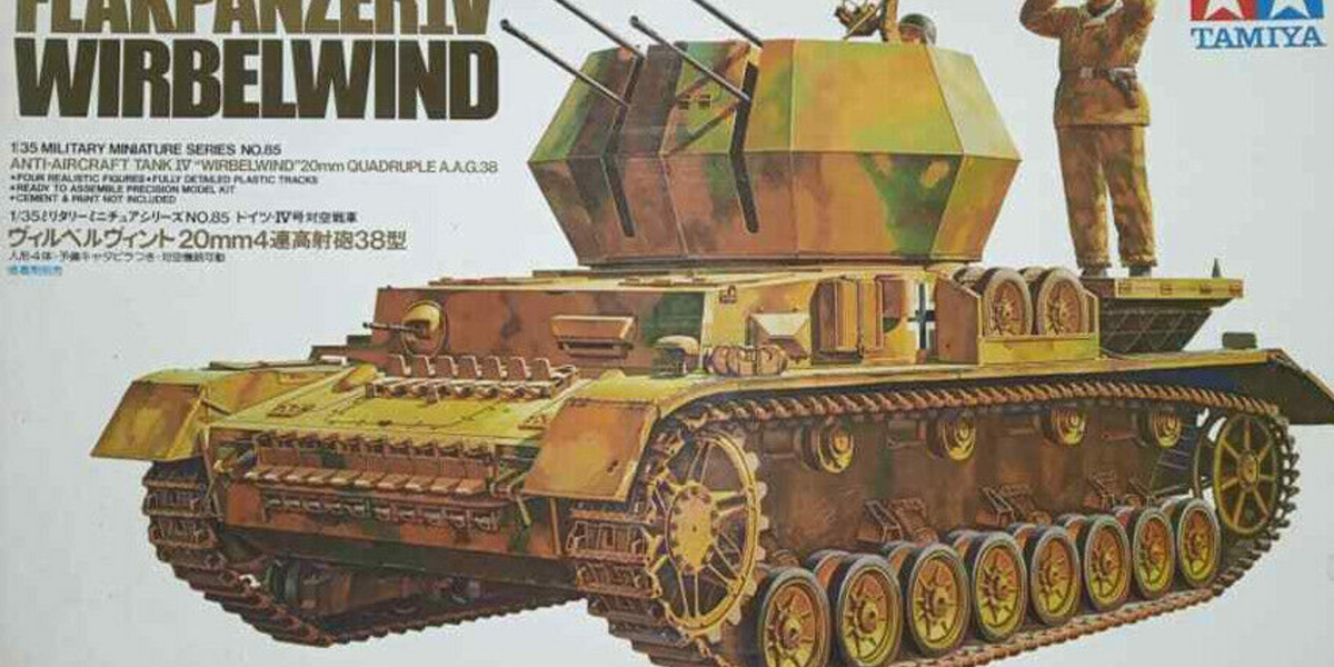Maqueta Tamiya German Flakpanzer IV Wirbelwind – Tienda de Maquetas