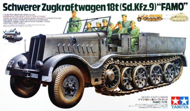 Tamiya 35239 1/35 German 18T Heavy Half Track Model Kit