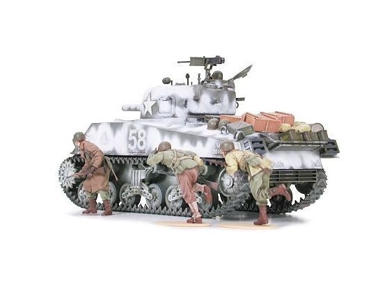 Tamiya 35251 1/35 US M4A3 Sherman with 105mm Howitzer Model Tank Kit