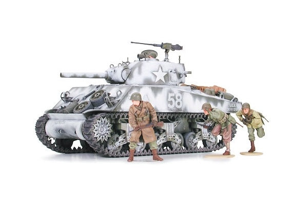 Tamiya 35251 1/35 US M4A3 Sherman with 105mm Howitzer Model Tank Kit