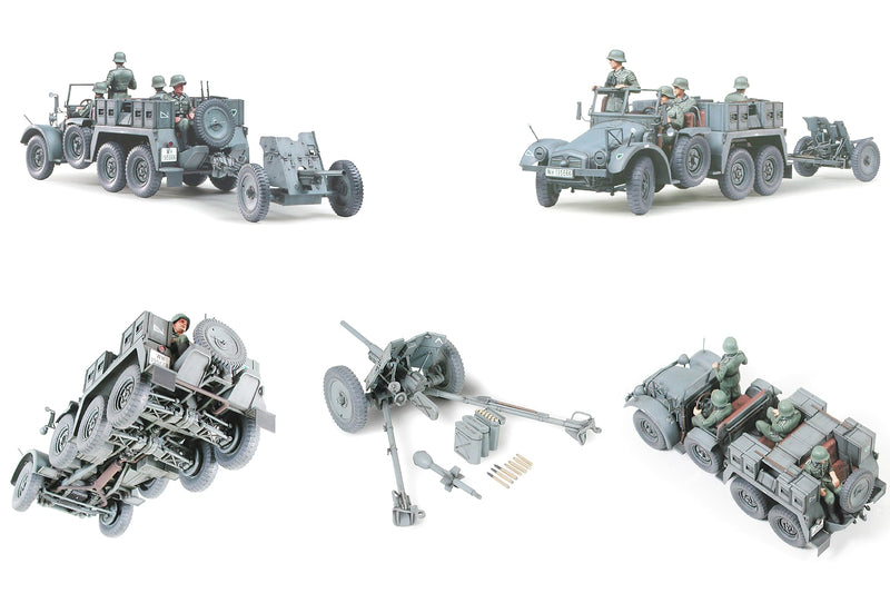 Tamiya 35259 1/35 KruppProtze 6×4 Kfz69 Tow Truck Model Kit