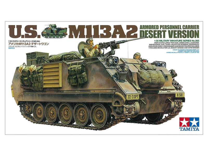 Tamiya 35265 1/35 US M113A2 Armored Personnel Carrier Desert Version Model Kit