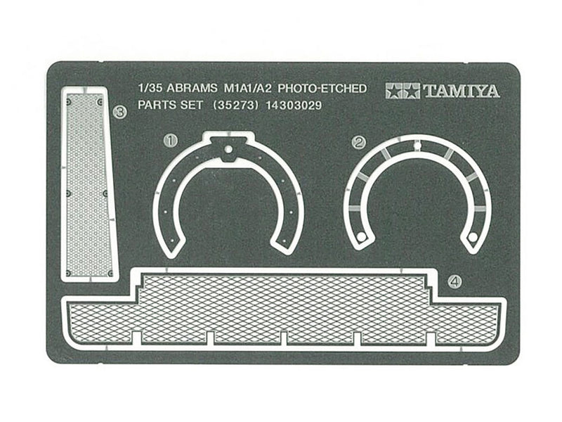 Tamiya 35273 1/35 US M1A/A2 Abrams Photo-Etched Parts
