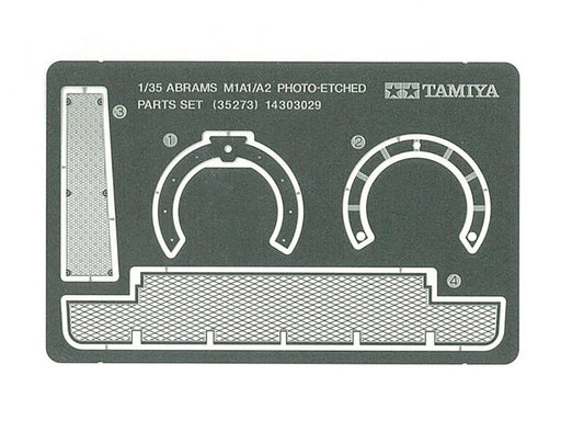 Tamiya 35273 1/35 US M1A/A2 Abrams Photo-Etched Parts