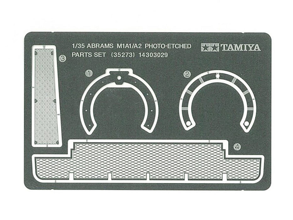 Tamiya 35273 1/35 US M1A/A2 Abrams Photo-Etched Parts