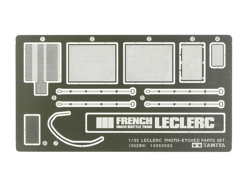 Tamiya 35280 1/35 French Leclerc Tank Photo-Etched Parts Set