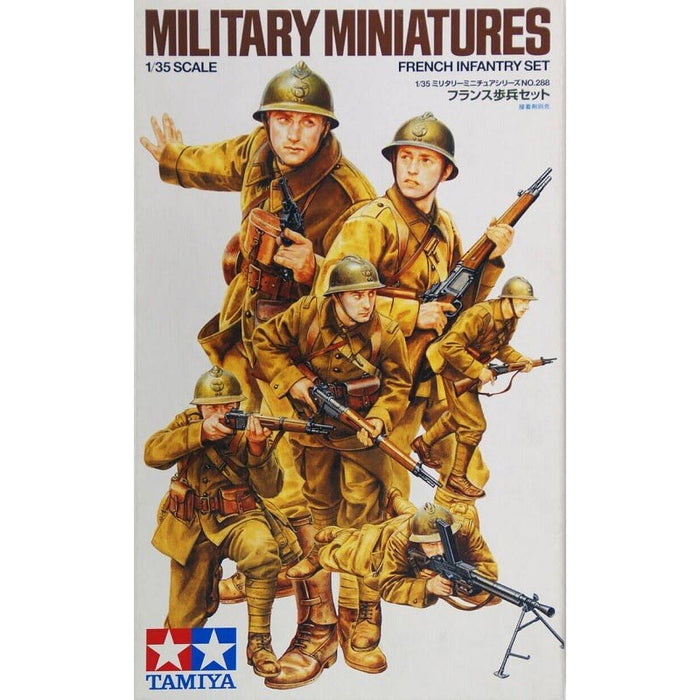 Tamiya 35288 1/35 WWII French Infantry Figures Model Set
