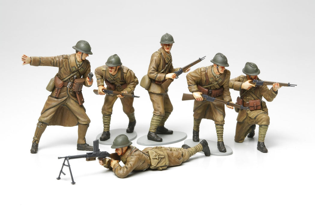 Tamiya 35288 1/35 WWII French Infantry Figures Model Set