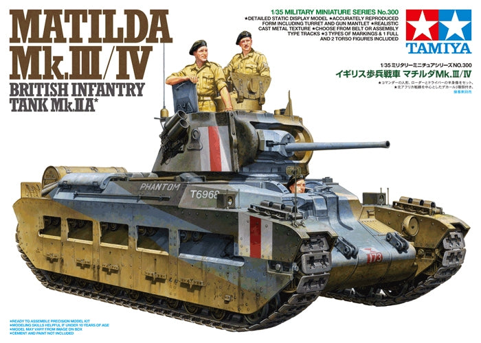 Tamiya 35300 1/35 British Infantry Tank Matilda Model Kit