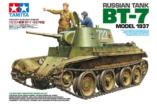 Tamiya 35327 1/35 Russian BT-7 Model 1937 Model Tank Kit