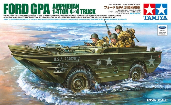 Tamiya 35336 1/35 Ford GPA Amphibian 4×4 Truck Model Kit