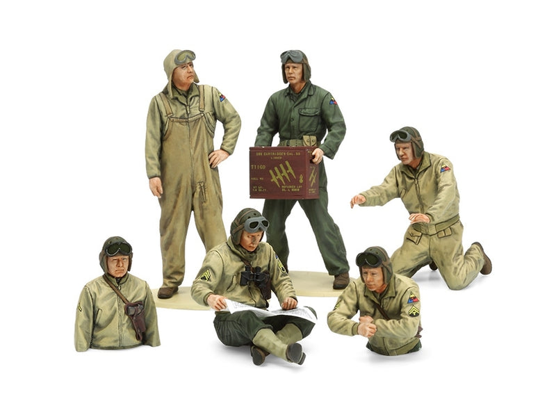 Tamiya 35347 1/35 US Tank Crew Set (European Theater)